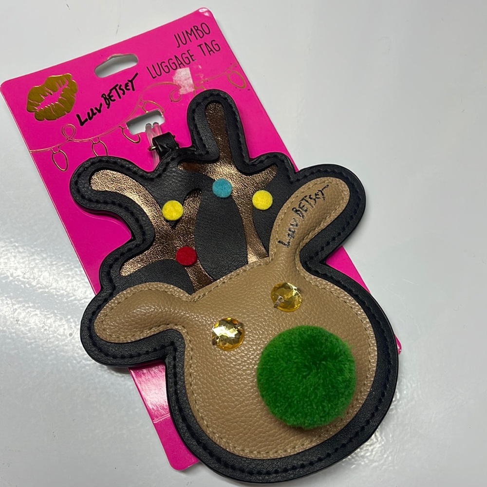 Betsey Johnson Luggage Tag